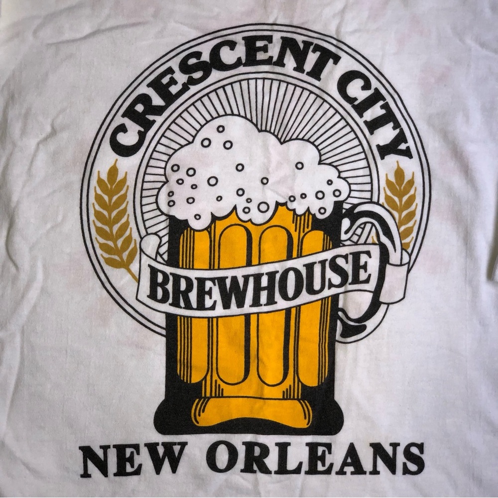 True Vintage 1990s Crescent City Brewhouse Short Sleeve T-Shirt, Size XL